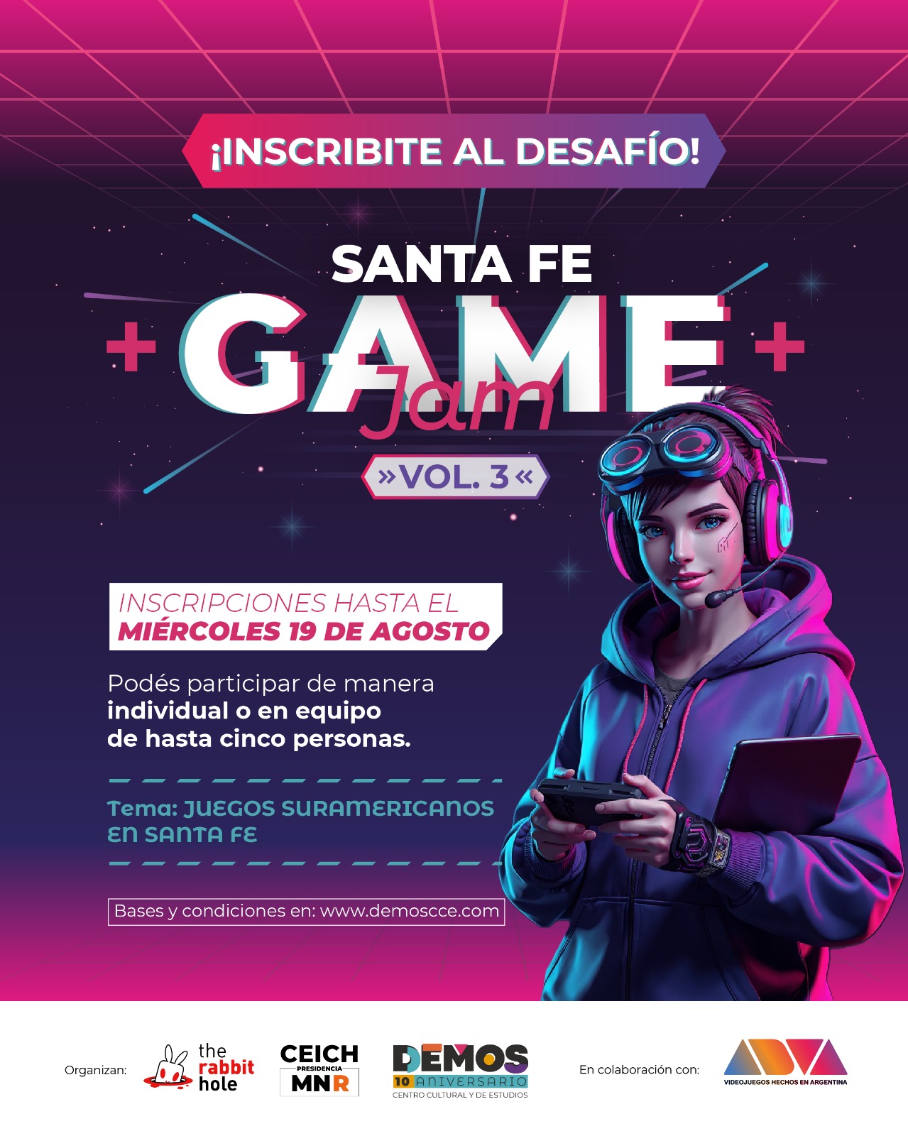 Santa Fe GAME JAM | El desafío